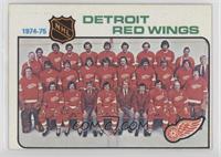 Team Checklist - Detroit Red Wings Team