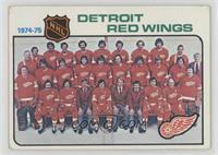 Team Checklist - Detroit Red Wings Team [Poor to Fair]