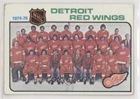 Team Checklist - Detroit Red Wings Team [Poor to Fair]