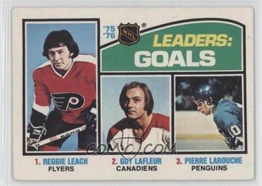 1976-77 O-Pee-Chee - [Base] #1 - Pierre Larouche, Guy Lafleur, Reggie Leach [Good to VG‑EX]