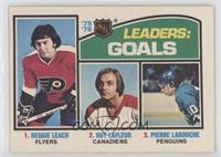 Pierre Larouche, Guy Lafleur, Reggie Leach