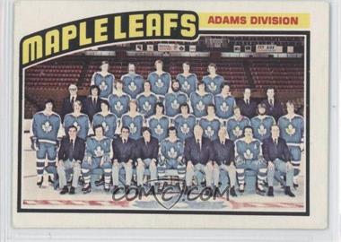 1976-77 O-Pee-Chee - [Base] #147 - Toronto Maple Leafs Team