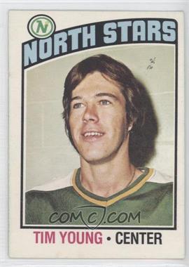 1976-77 O-Pee-Chee - [Base] #158 - Tim Young