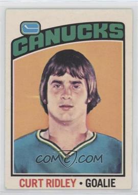 1976-77 O-Pee-Chee - [Base] #197 - Curt Ridley