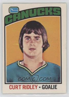 1976-77 O-Pee-Chee - [Base] #197 - Curt Ridley