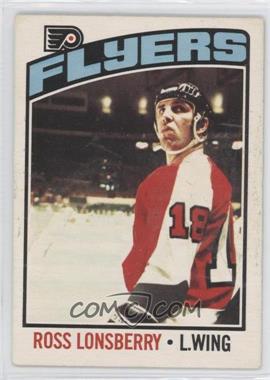 1976-77 O-Pee-Chee - [Base] #201 - Ross Lonsberry [Good to VG‑EX]