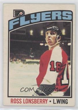 1976-77 O-Pee-Chee - [Base] #201 - Ross Lonsberry [Good to VG‑EX]