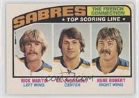 Rick Martin, Gilbert Perreault, Rene Robert