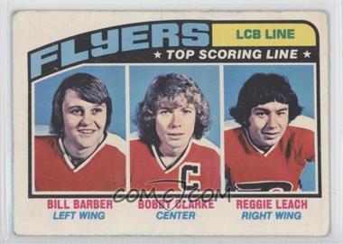 1976-77 O-Pee-Chee - [Base] #215 - Bill Barber, Bobby Clarke, Reggie Leach