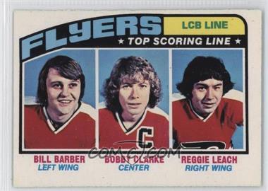 1976-77 O-Pee-Chee - [Base] #215 - Bill Barber, Bobby Clarke, Reggie Leach