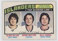 Team Leaders - Clark Gillies, Bryan Trottier, Billy Harris [Noted]