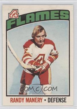 1976-77 O-Pee-Chee - [Base] #24 - Randy Manery [Good to VG‑EX]