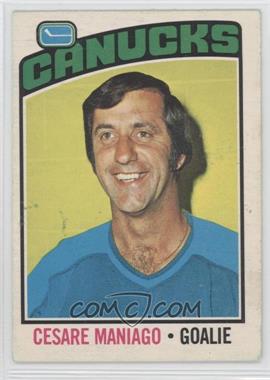 1976-77 O-Pee-Chee - [Base] #240 - Cesare Maniago [Good to VG‑EX]