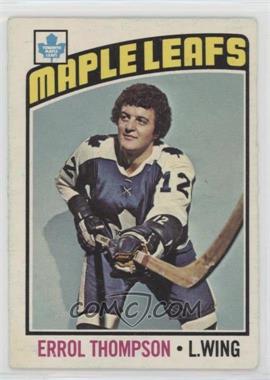 1976-77 O-Pee-Chee - [Base] #259 - Errol Thompson