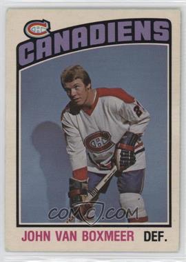 1976-77 O-Pee-Chee - [Base] #330 - John Van Boxmeer [Good to VG‑EX]