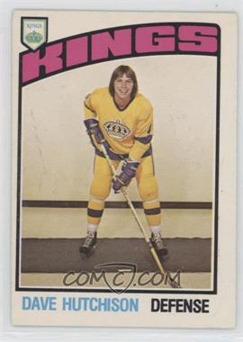 1976-77 O-Pee-Chee - [Base] #346 - Dave Hutchison