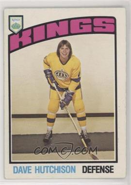 1976-77 O-Pee-Chee - [Base] #346 - Dave Hutchison