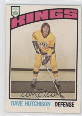 1976-77 O-Pee-Chee - [Base] #346 - Dave Hutchison