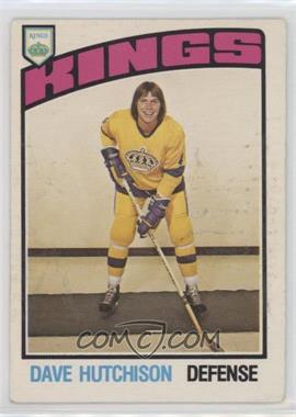 1976-77 O-Pee-Chee - [Base] #346 - Dave Hutchison