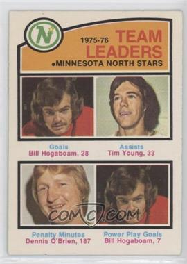 1976-77 O-Pee-Chee - [Base] #387 - Bill Hogaboam, Tim Young, Dennis O'Brien