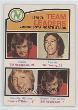 1976-77 O-Pee-Chee - [Base] #387 - Bill Hogaboam, Tim Young, Dennis O'Brien