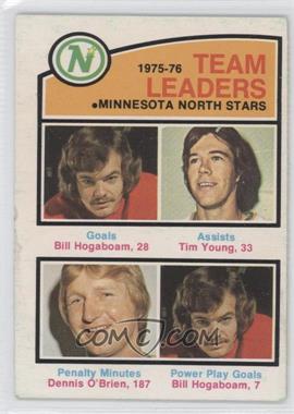 1976-77 O-Pee-Chee - [Base] #387 - Bill Hogaboam, Tim Young, Dennis O'Brien