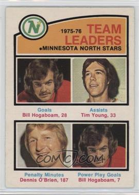 1976-77 O-Pee-Chee - [Base] #387 - Bill Hogaboam, Tim Young, Dennis O'Brien