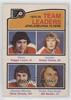 Reggie Leach, Bobby Clarke, Dave Schultz, Bill Barber