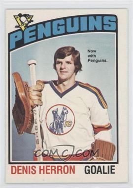 1976-77 O-Pee-Chee - [Base] #55 - Denis Herron