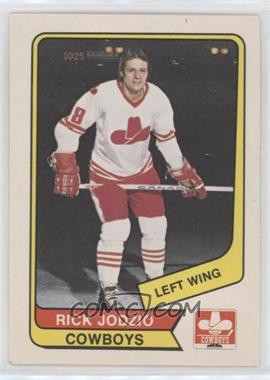 1976-77 O-Pee-Chee WHA - [Base] #113 - Rick Jodzio