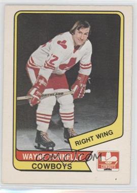 1976-77 O-Pee-Chee WHA - [Base] #122 - Wayne Connelly [Good to VG‑EX]