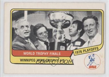 1976-77 O-Pee-Chee WHA - [Base] #132 - Winnipeg Jets Team [Good to VG‑EX]