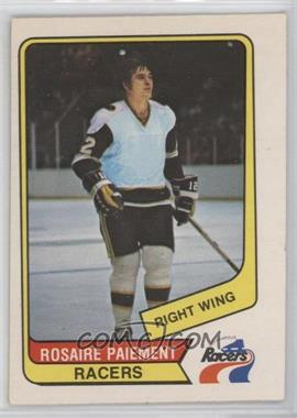 1976-77 O-Pee-Chee WHA - [Base] #37 - Rosaire Paiement [Good to VG‑EX]