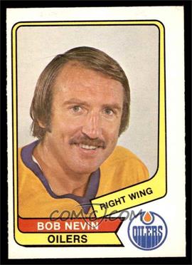 1976-77 O-Pee-Chee WHA - [Base] #73 - Bob Nevin [EX MT]