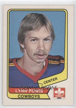 1976-77 O-Pee-Chee WHA - [Base] #86 - Lynn Powis