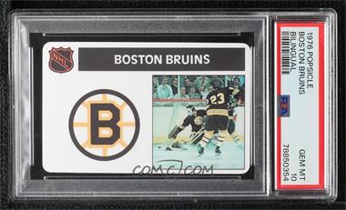 1976-77 Popsicle NHL Team Cards - Food Issue [Base] - Bilingual #_BOBR - Boston Bruins [PSA 10 GEM MT]