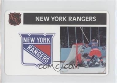 1976-77 Popsicle NHL Team Cards - Food Issue [Base] - Bilingual #_NEYIR - New York Rangers