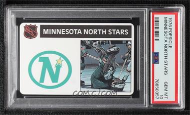 1976-77 Popsicle NHL Team Cards - Food Issue [Base] #_MINS - Minnesota North Stars [PSA 10 GEM MT]