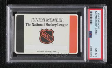 1976-77 Popsicle NHL Team Cards - Food Issue [Base] #_NHLM - NHL Junior Member [PSA 8 NM‑MT]