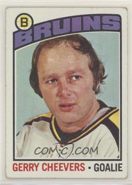 1976-77 Topps - [Base] #120 - Gerry Cheevers