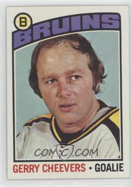 1976-77 Topps - [Base] #120 - Gerry Cheevers