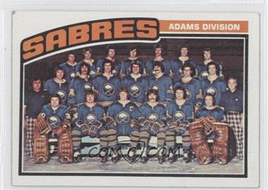 1976-77 Topps - [Base] #134 - Buffalo Sabres Team [Good to VG‑EX]