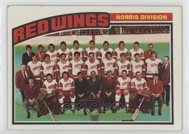 1976-77 Topps - [Base] #137 - Detroit Red Wings Team [Good to VG‑EX]