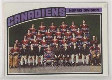 1976-77 Topps - [Base] #141 - Montreal Canadiens Team