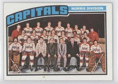 1976-77 Topps - [Base] #149 - Washington Capitals Team [Good to VG‑EX]