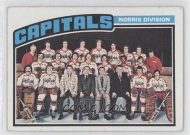 1976-77 Topps - [Base] #149 - Washington Capitals Team [Good to VG‑EX]