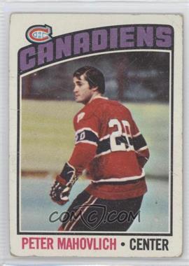 1976-77 Topps - [Base] #15 - Pete Mahovlich [Good to VG‑EX]