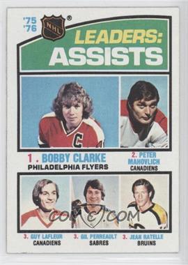 1976-77 Topps - [Base] #2 - Bobby Clarke, Gilbert Perreault, Jean Ratelle, Peter Mahovlich, Guy Lafleur