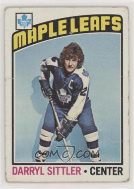 1976-77 Topps - [Base] #207 - Darryl Sittler [Poor to Fair]