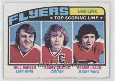 1976-77 Topps - [Base] #215 - Bill Barber, Bobby Clarke, Reggie Leach